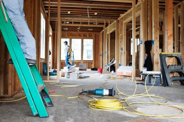 Home under construction