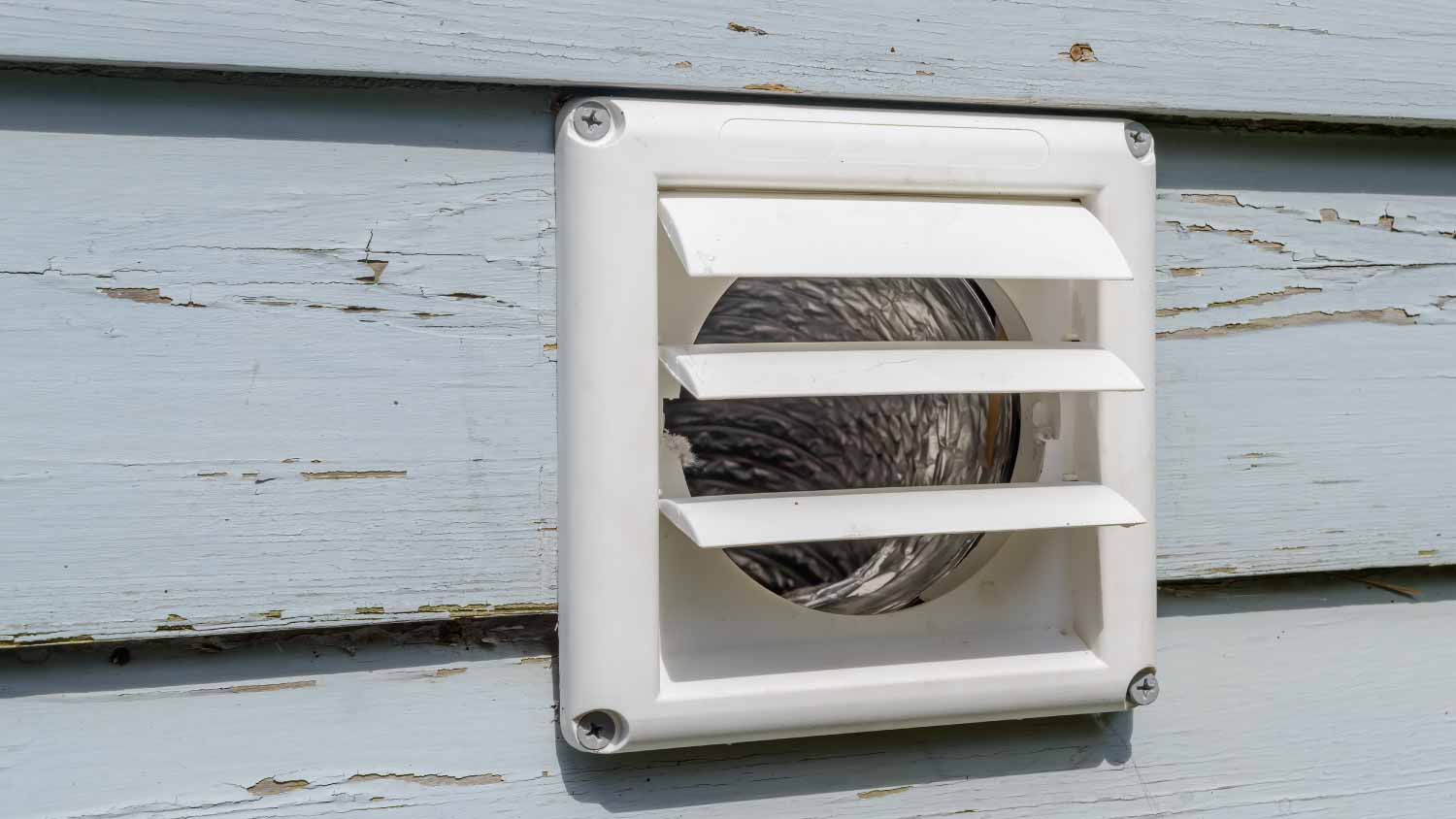 Plastic dryer exhaust vent